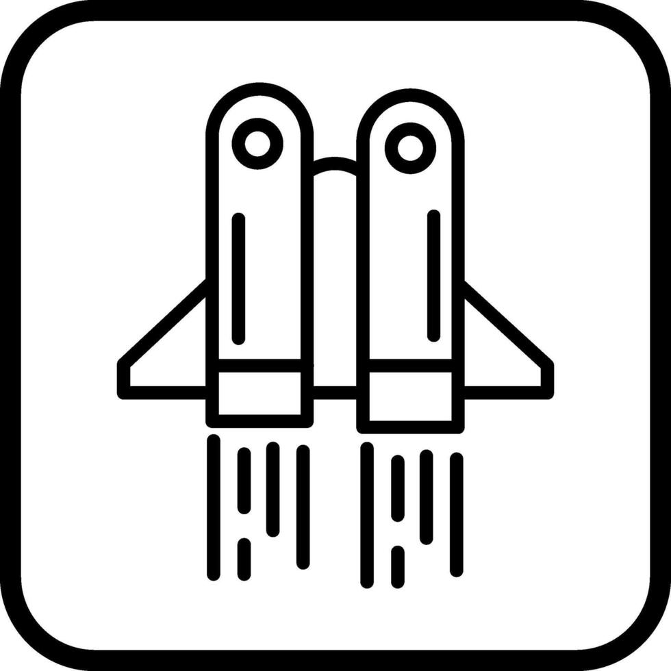 icône de vecteur de jetpack