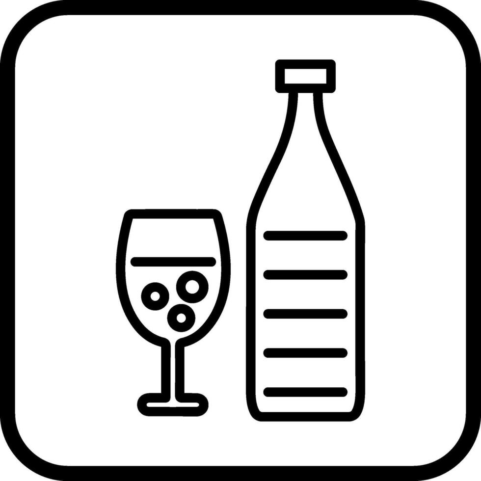 icône de vecteur de boisson