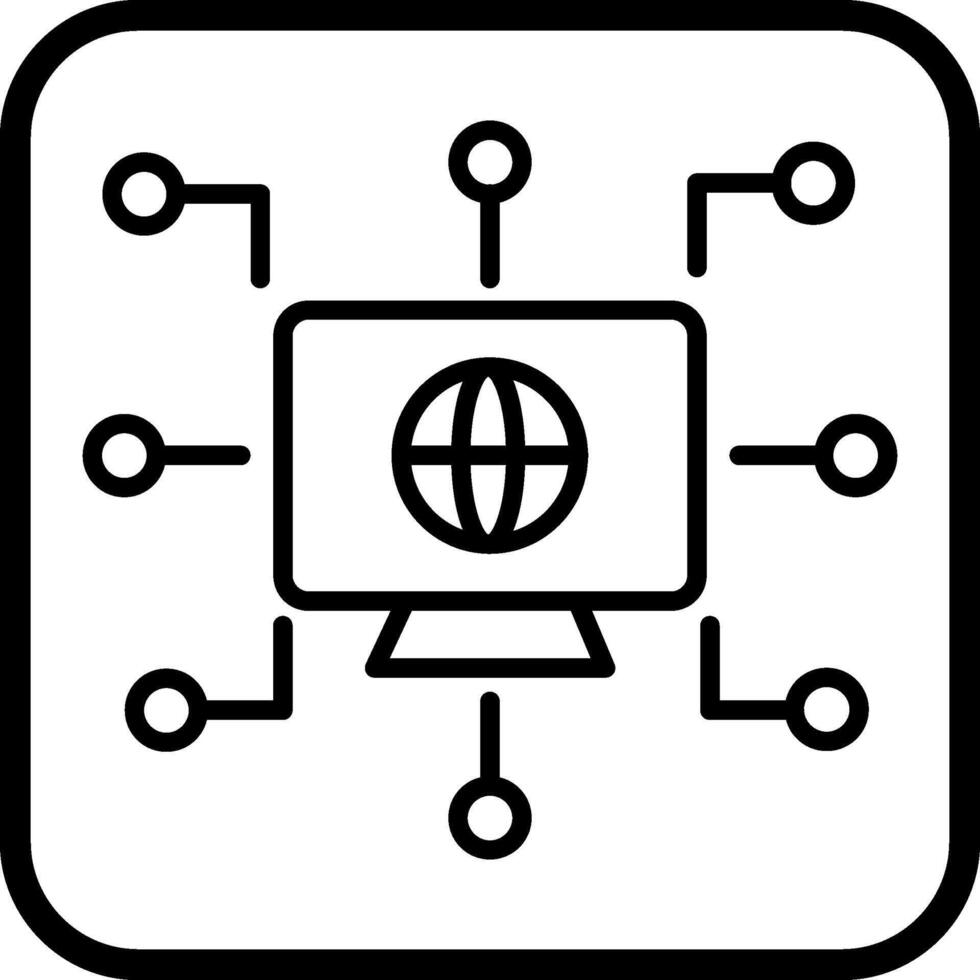 icône de vecteur de commerce numérique