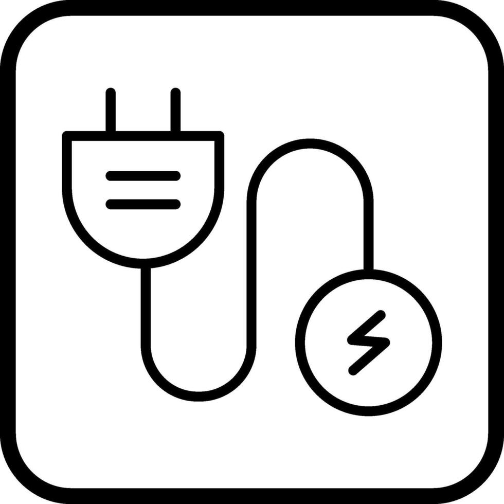 icône de vecteur de courant électrique