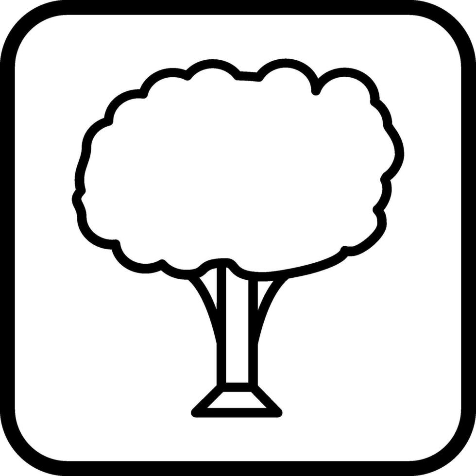icône de vecteur d'arbre