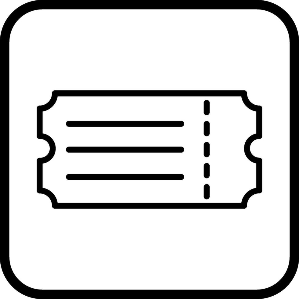 icône de vecteur de billets