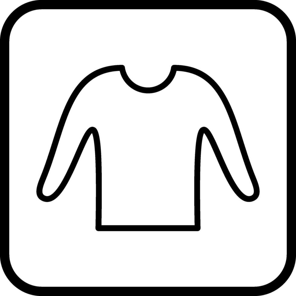 icône de vecteur de chemise décontractée