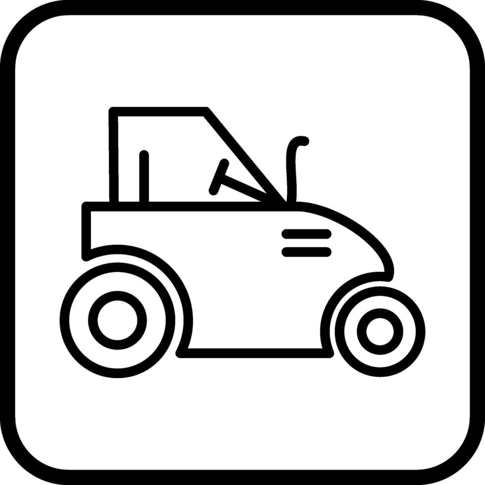 icône de vecteur de tracteur