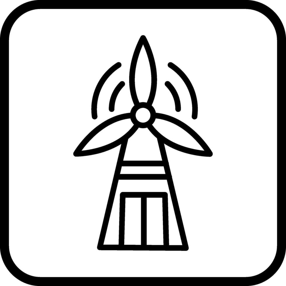 icône de vecteur de turbine