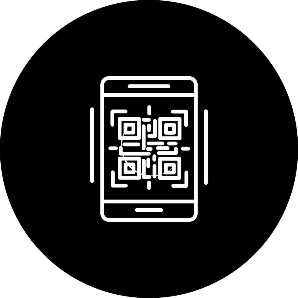 icône de vecteur de code qr