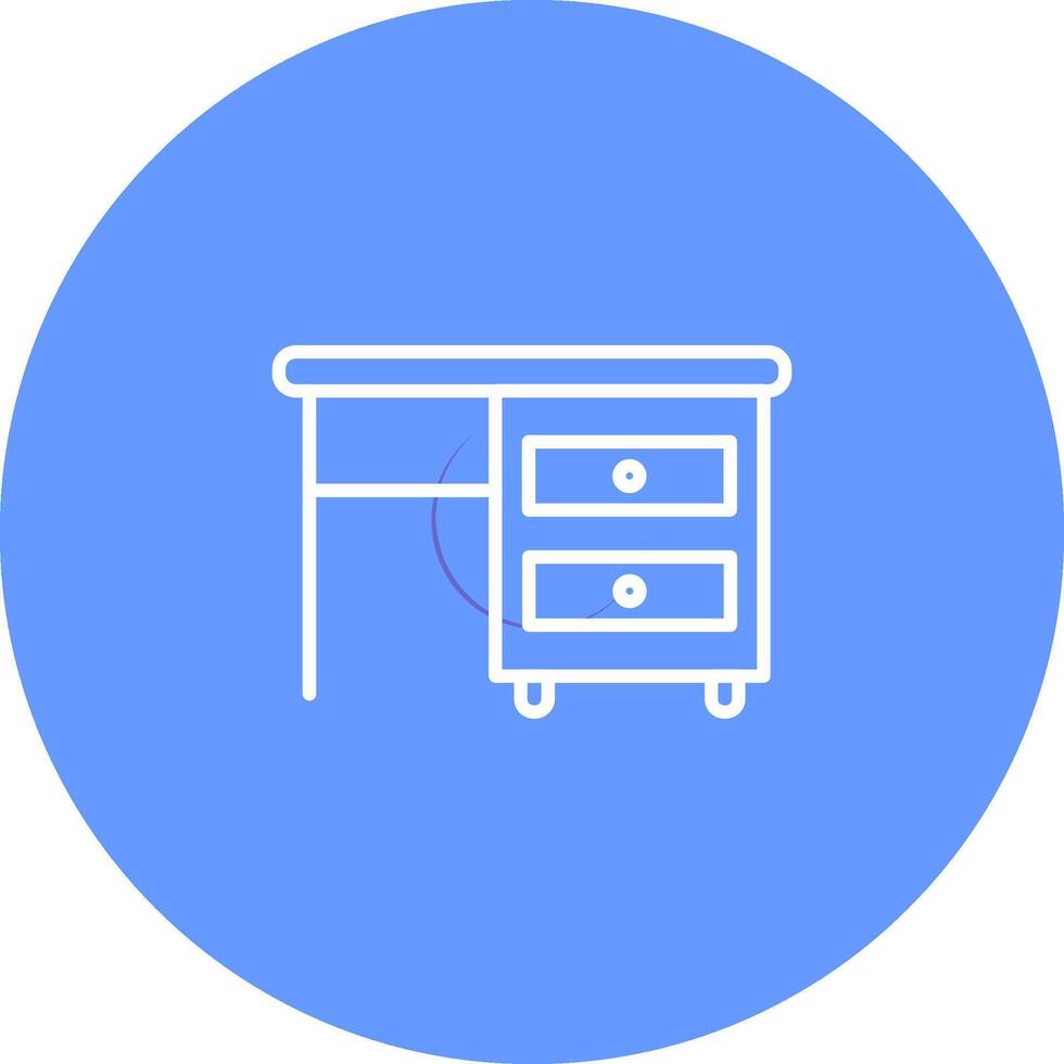 table avec tiroirs je vecteur icône