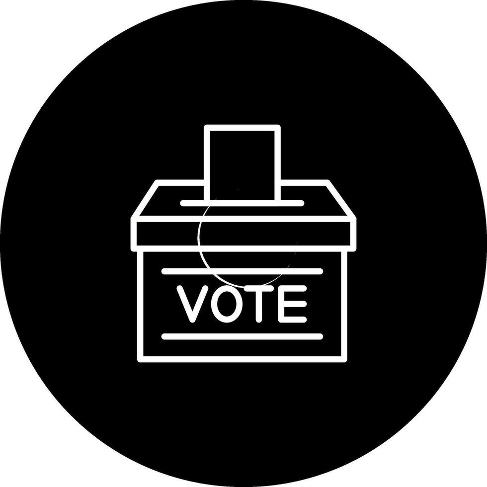 icône de vecteur de vote