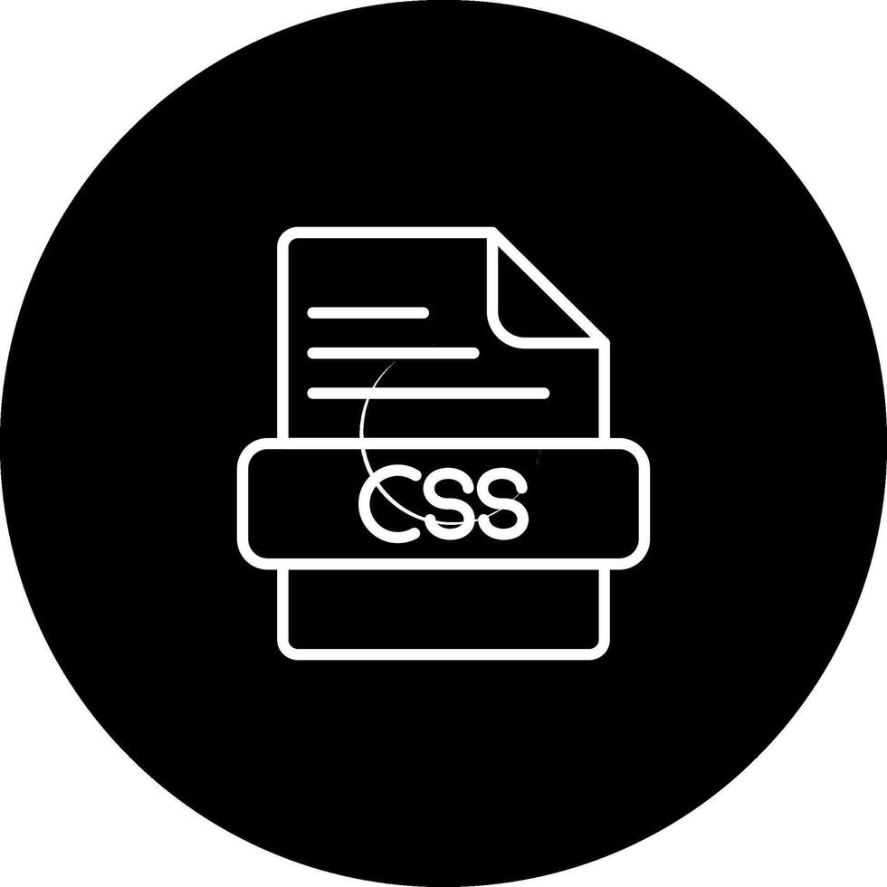 icône de vecteur css