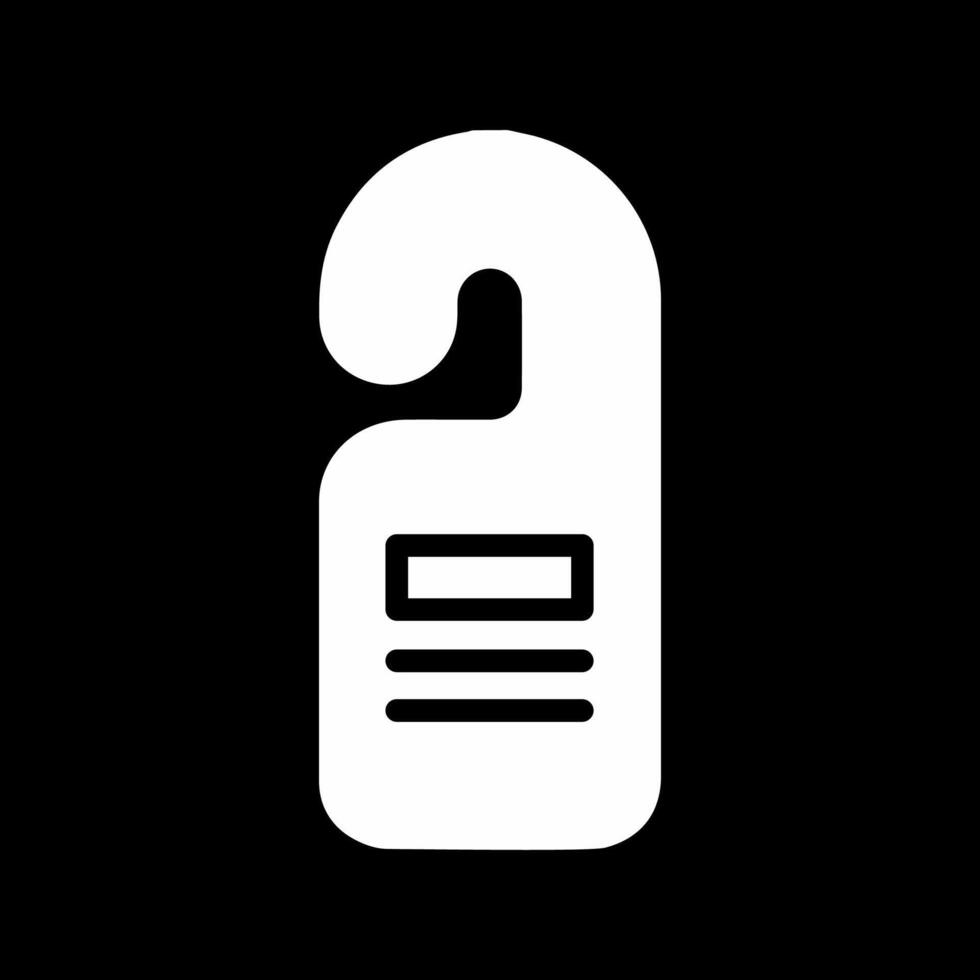 icône de vecteur de porte cintre