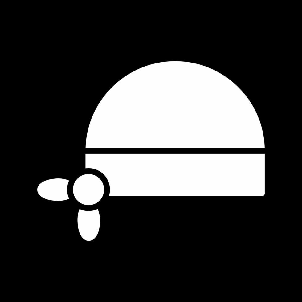 icône de vecteur bandana pirate