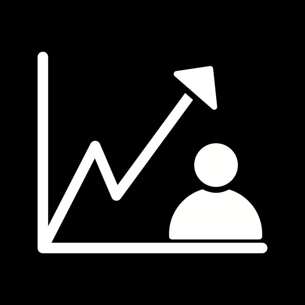 icône de vecteur de croissance d'entreprise