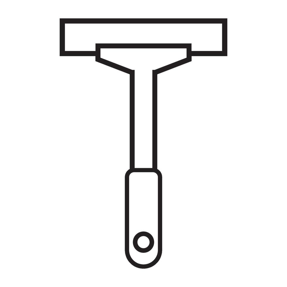 verre nettoyage essuie-glace icône logo vecteur conception modèle