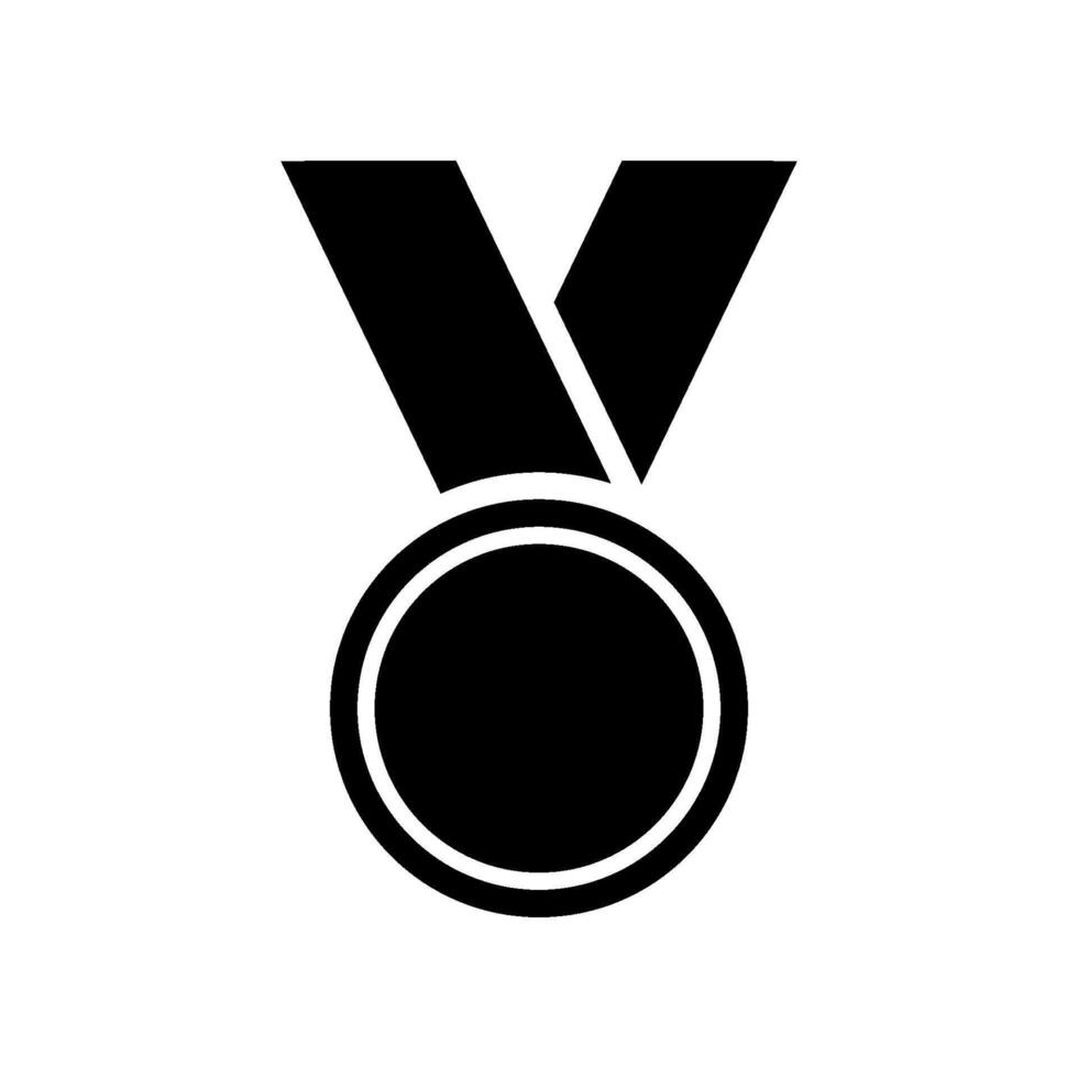 médaille icône vecteur conception modèle
