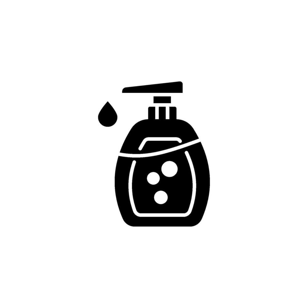 liquide savon icône vecteur conception modèles