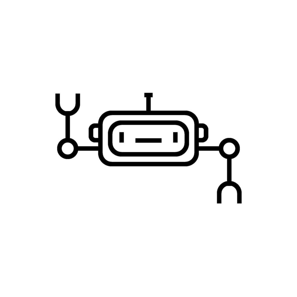 robot icône vecteur conception modèles