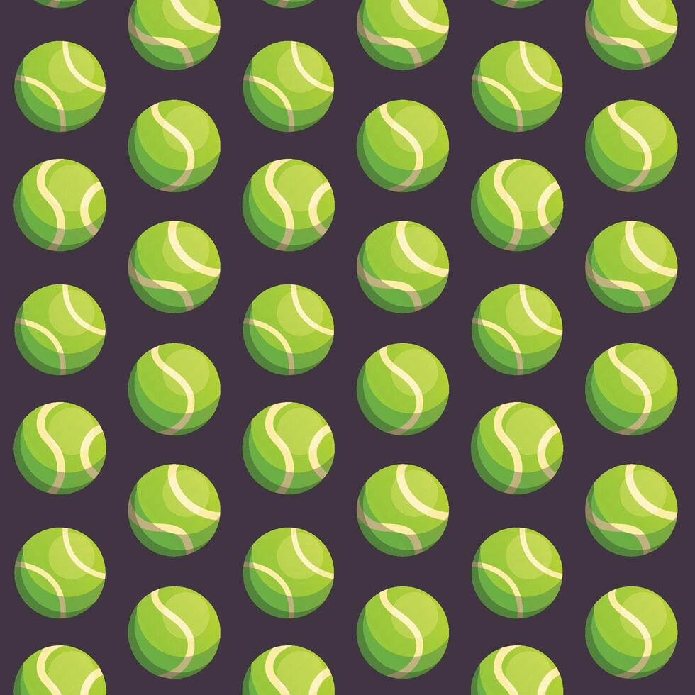 tennis Balle vecteur modèle illustration