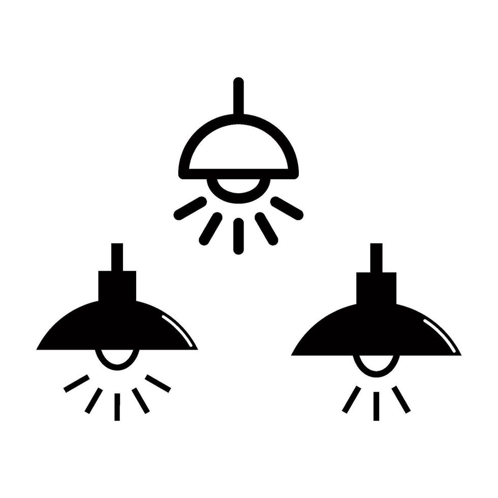 ampoule lumière icône vecteur conception modèle