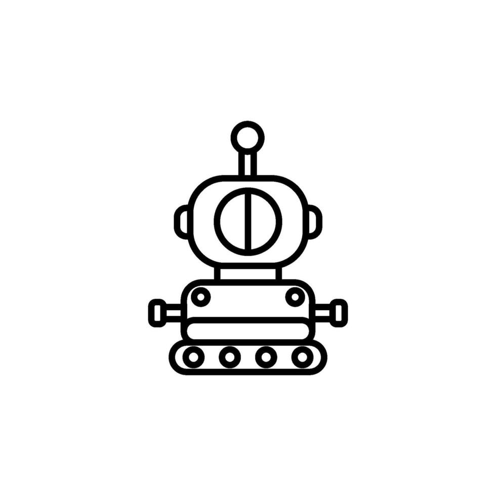 robot icône vecteur conception modèles