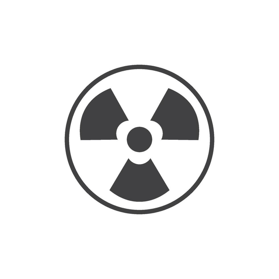 nucléaire icône vecteur conception modèle