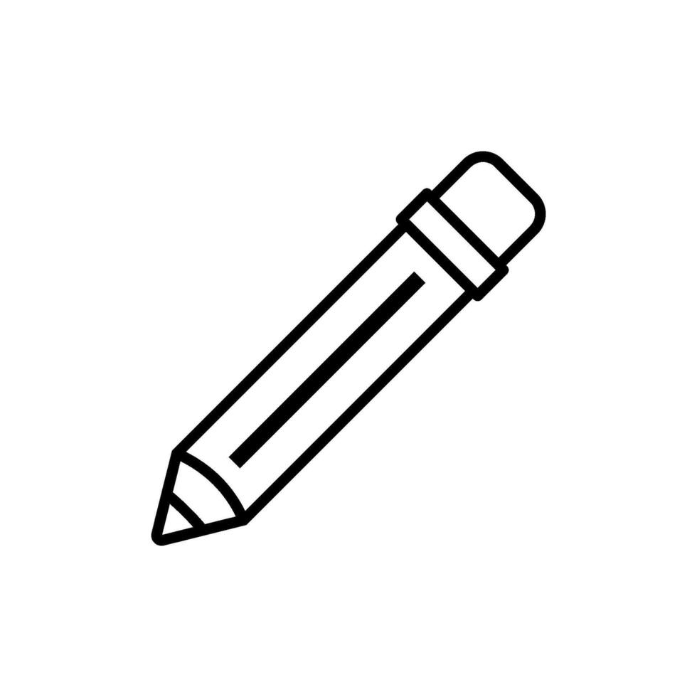 crayon icône vecteur conception modèles