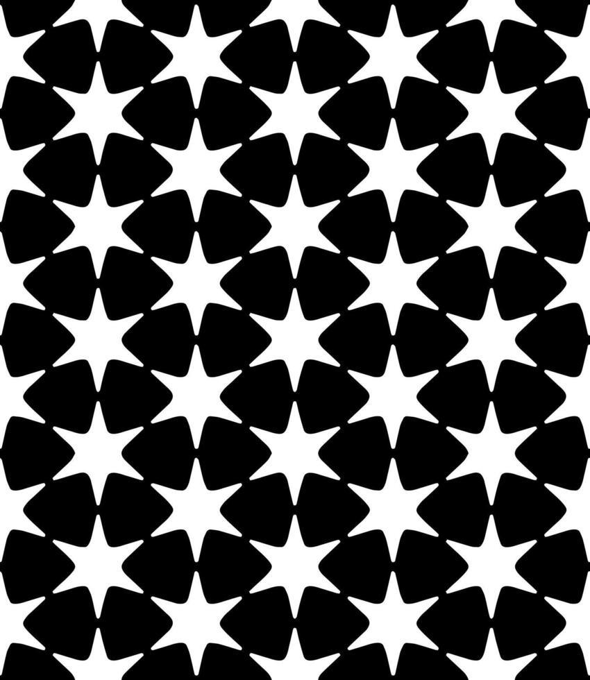 motif abstrait sans couture noir et blanc. arrière-plan et toile de fond. conception ornementale en niveaux de gris. vecteur