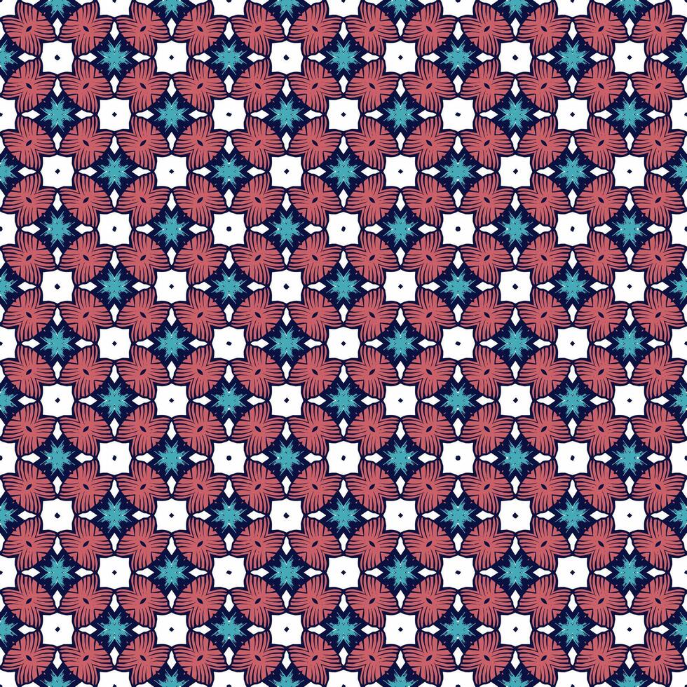 motif abstrait sans couture multicolore. arrière-plan et toile de fond. multicolore. conception ornementale colorée. ornements en mosaïque colorée. illustration graphique vectorielle. vecteur