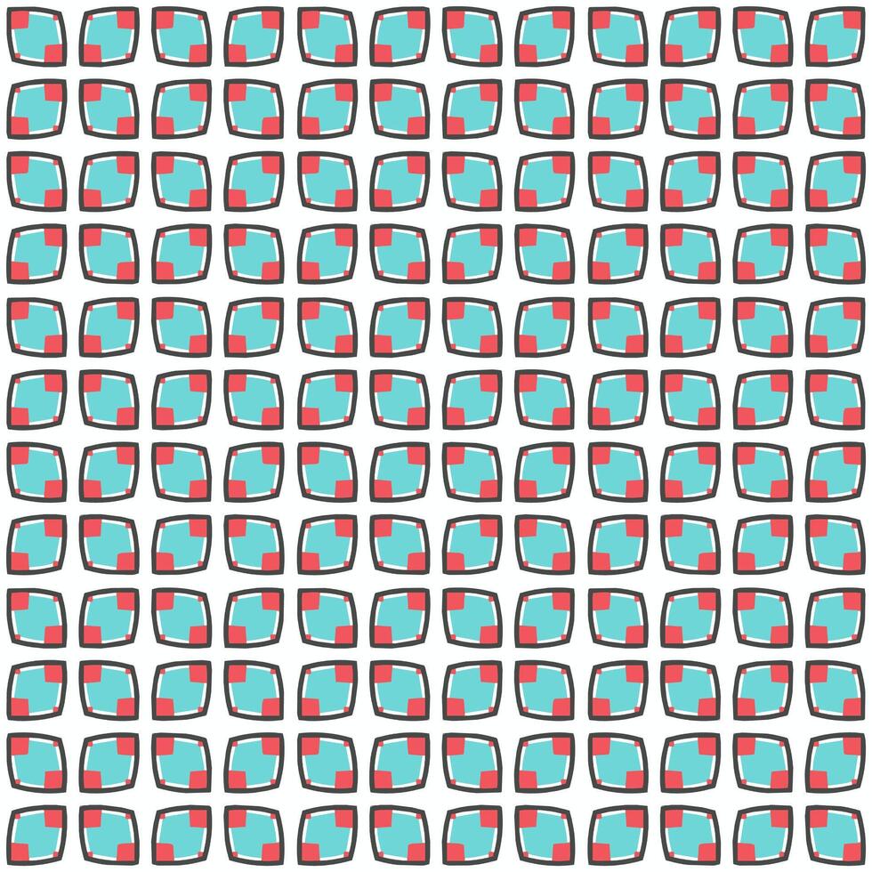 motif abstrait sans couture multicolore. arrière-plan et toile de fond. multicolore. conception ornementale colorée. ornements en mosaïque colorée. illustration graphique vectorielle. vecteur