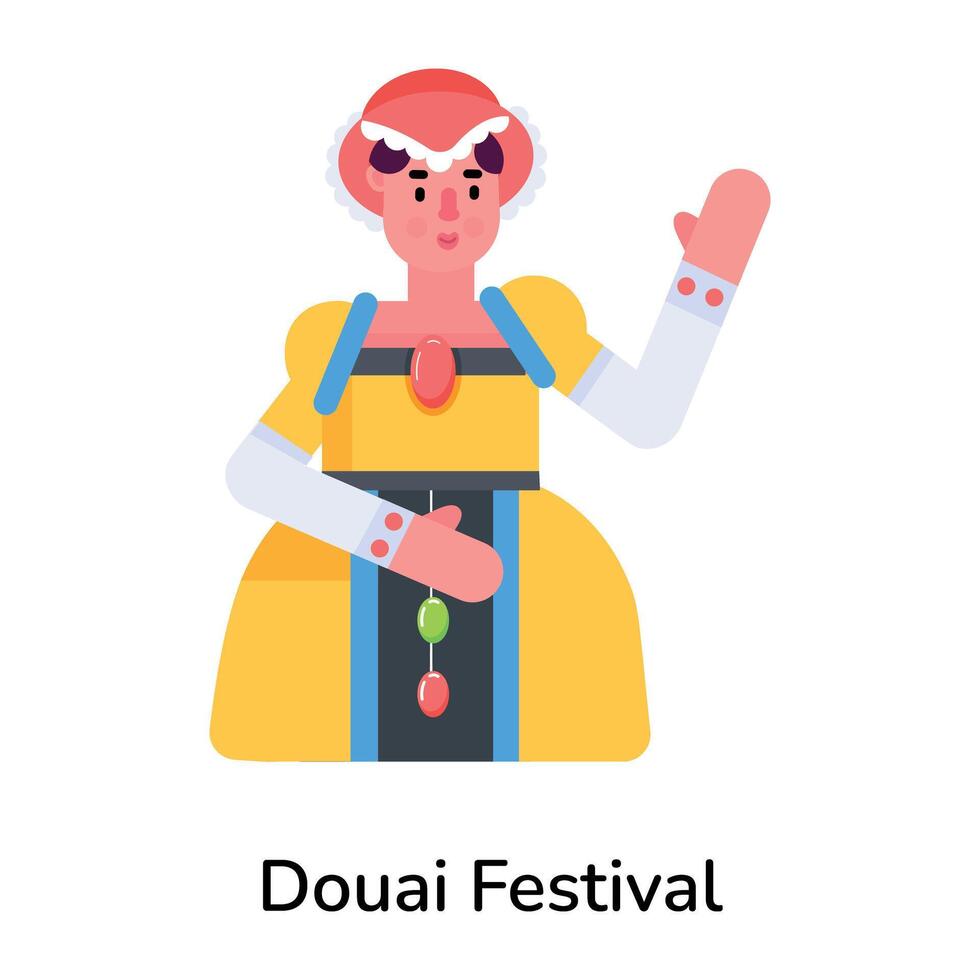 branché Douai Festival vecteur