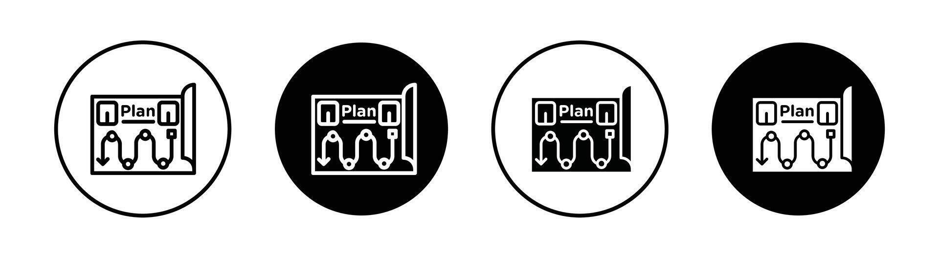 icône de vecteur de planification