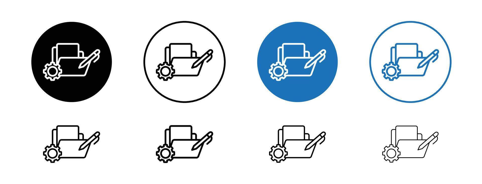 produit développement icône vecteur