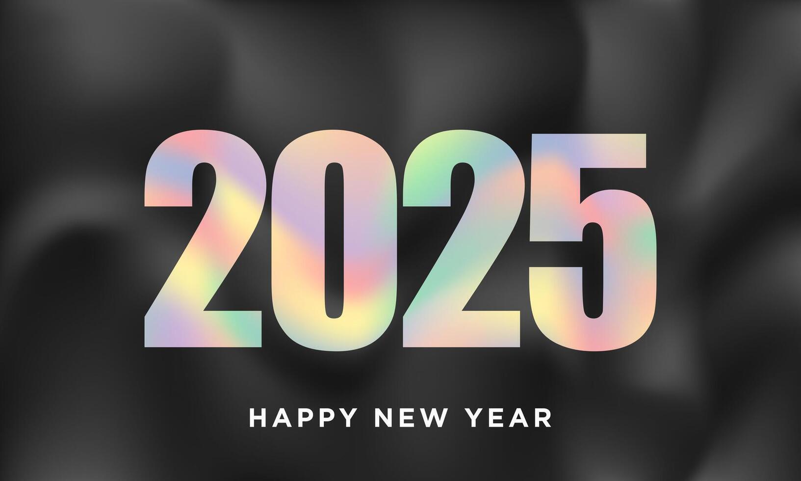 2025 content Nouveau année Contexte conception. vecteur