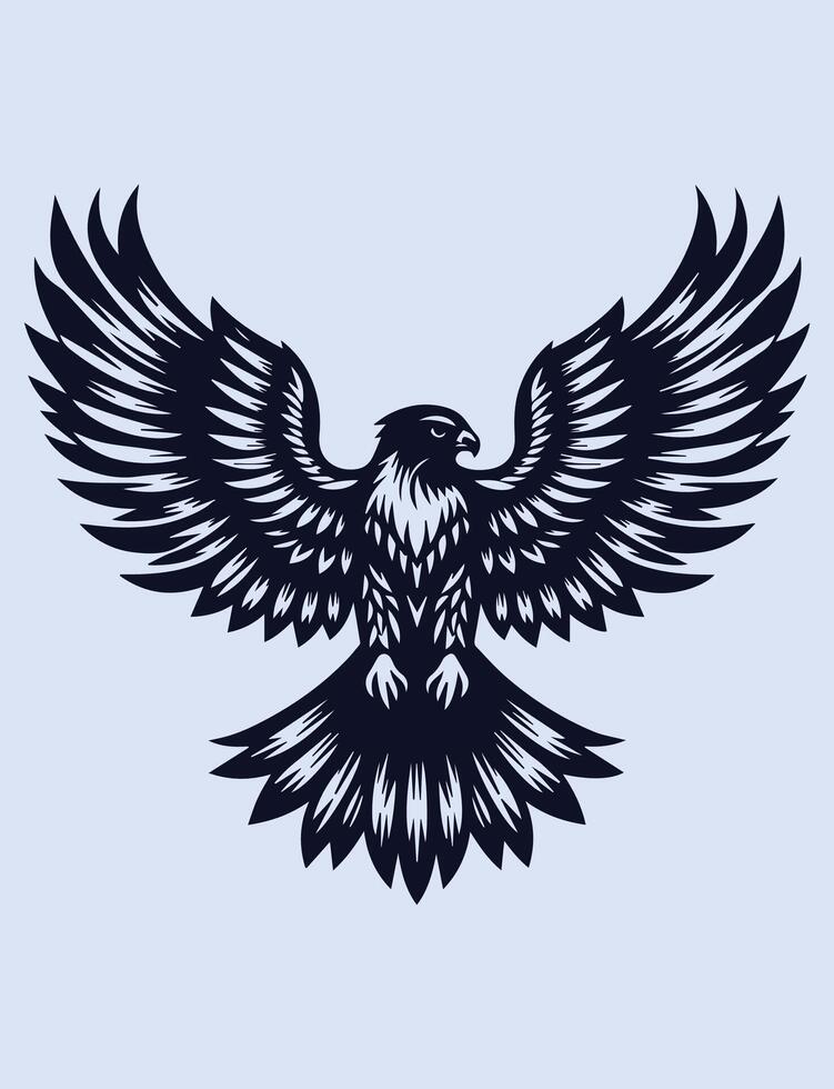 Aigle. vecteur illustration pour tatouage ou T-shirt conception.