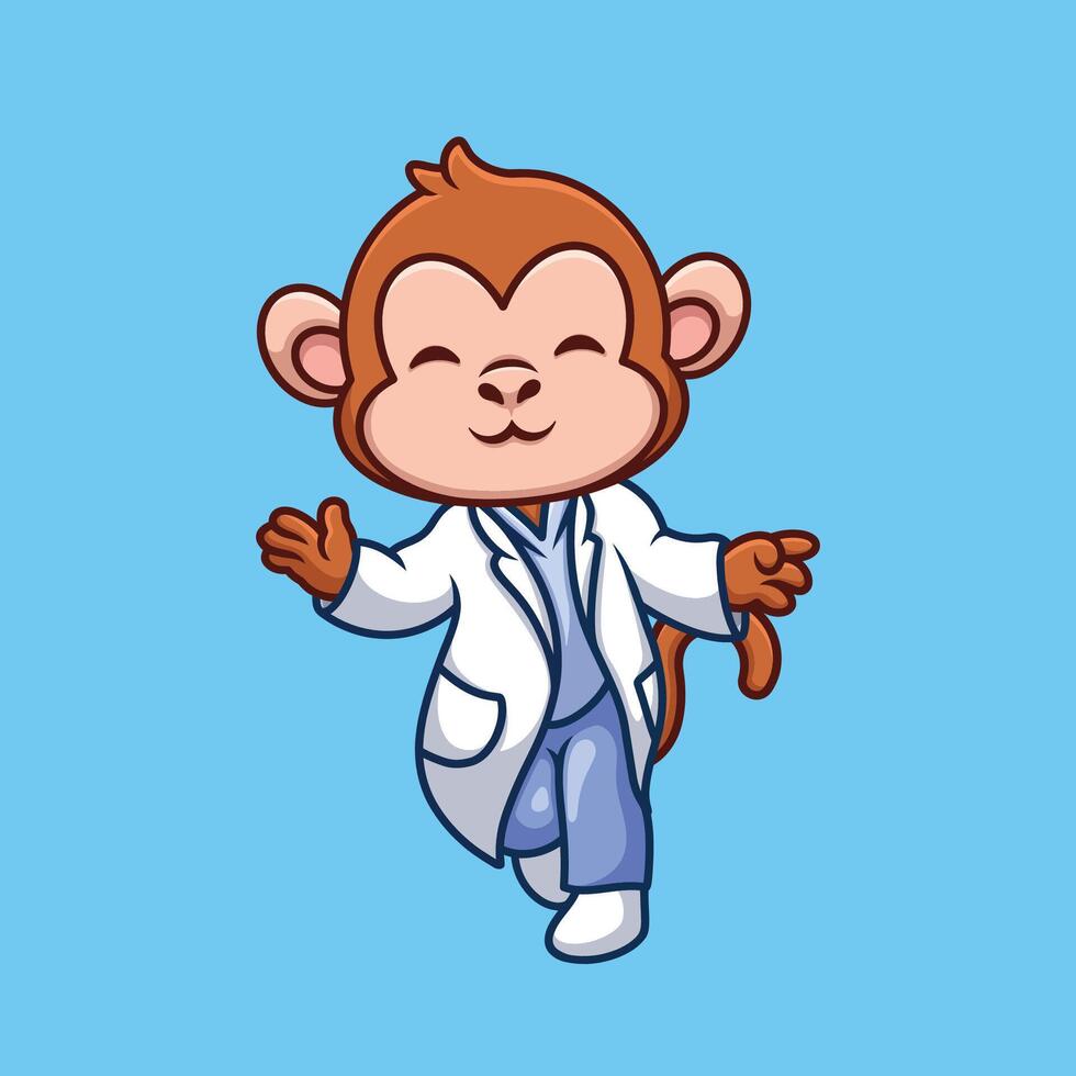 animal mignonne dessin animé zoo médicament médecin personnage illustration animal de compagnie infirmière hôpital vecteur