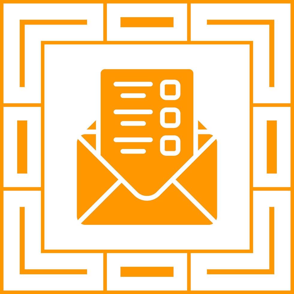 envoi postal listes vecteur icône