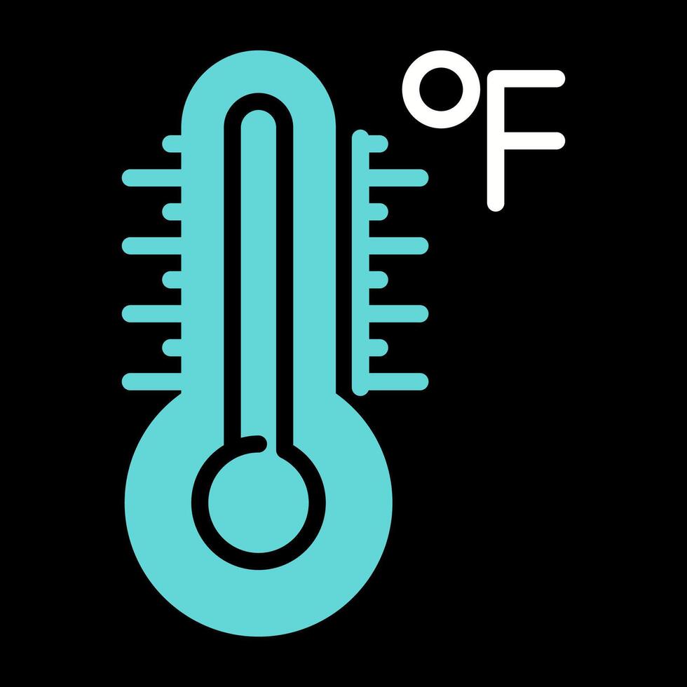 icône de vecteur de thermomètre