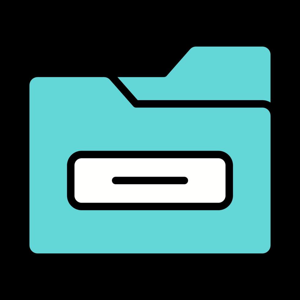 icône de vecteur de dossier de fichiers