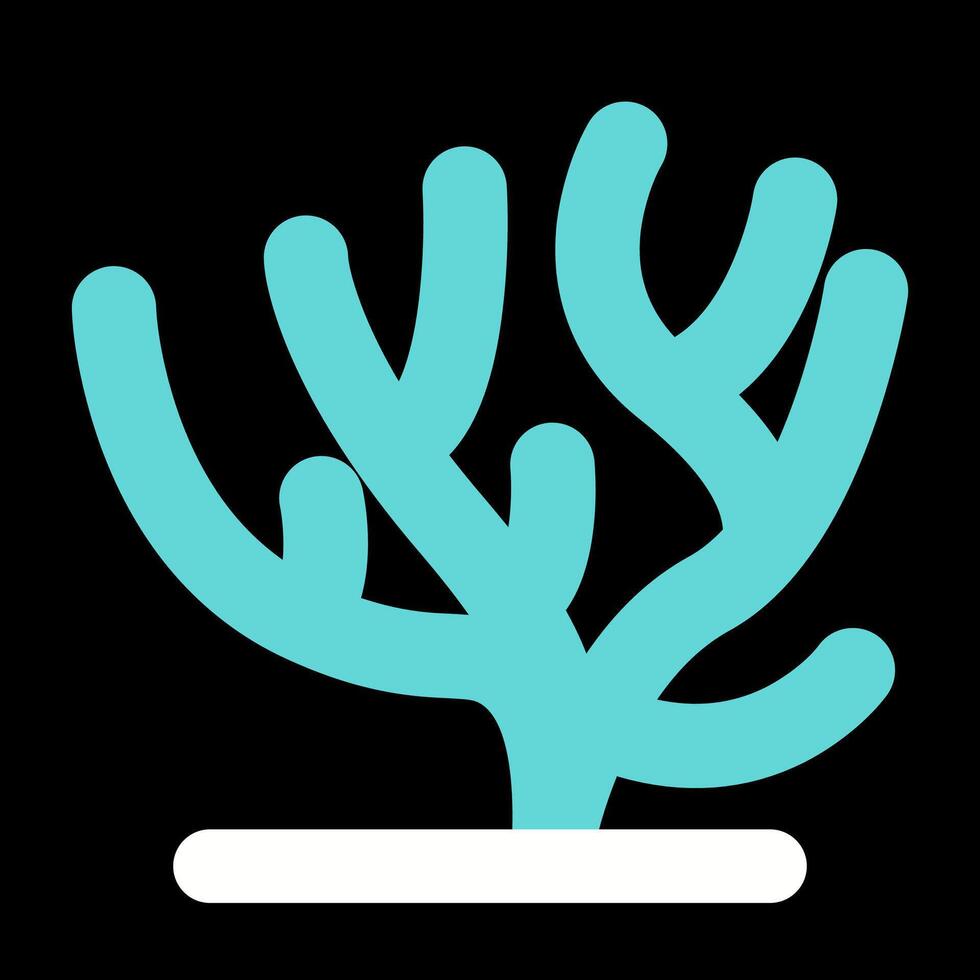 icône de vecteur de corail