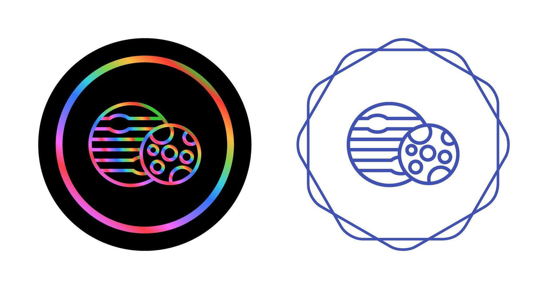 icône de vecteur de planètes