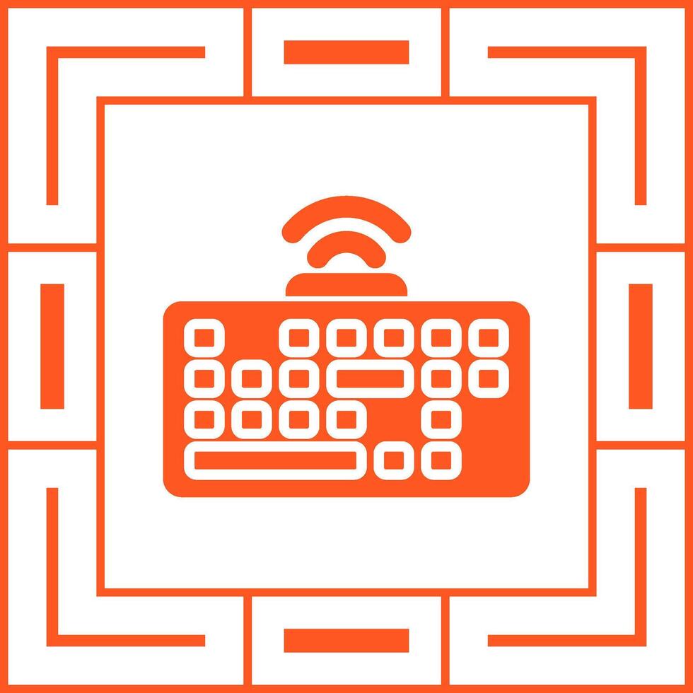 icône de vecteur de clavier