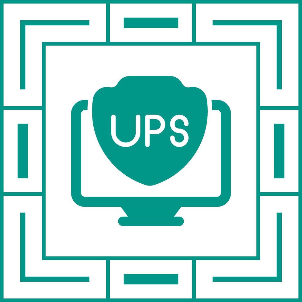UPS vecteur icône