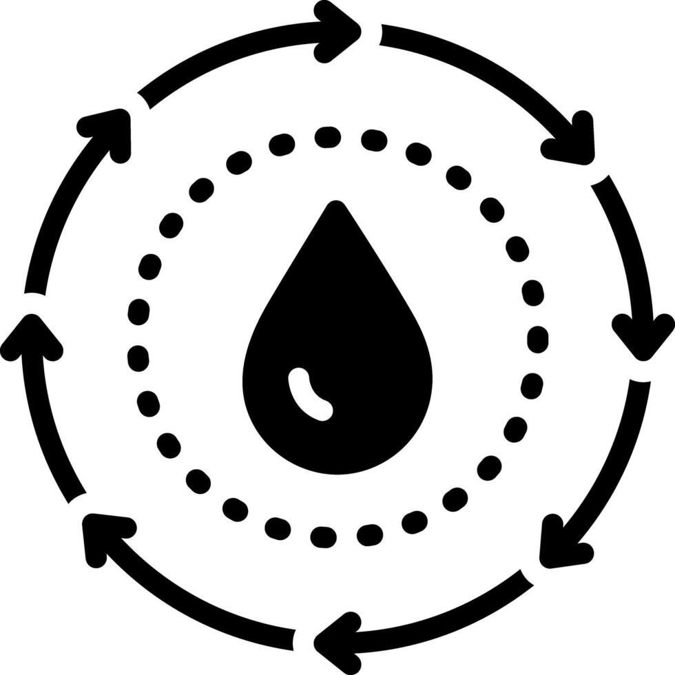 solide noir icône pour circulation vecteur