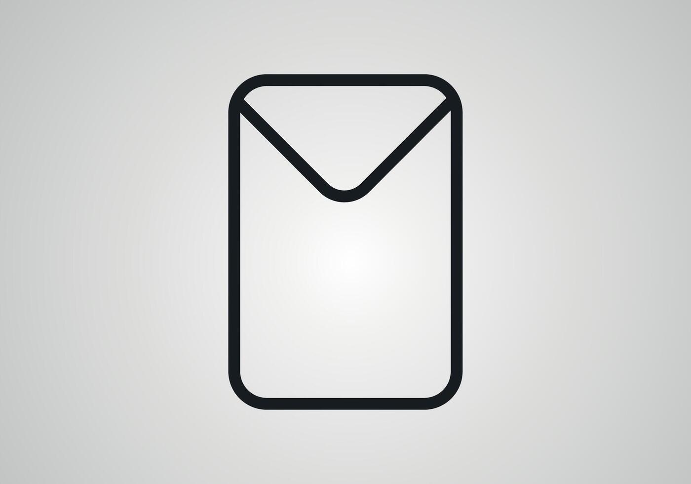 courrier enveloppe icône dans plat style. recevoir email lettre Spam vecteur illustration sur blanc Contexte. courrier la communication affaires concept.