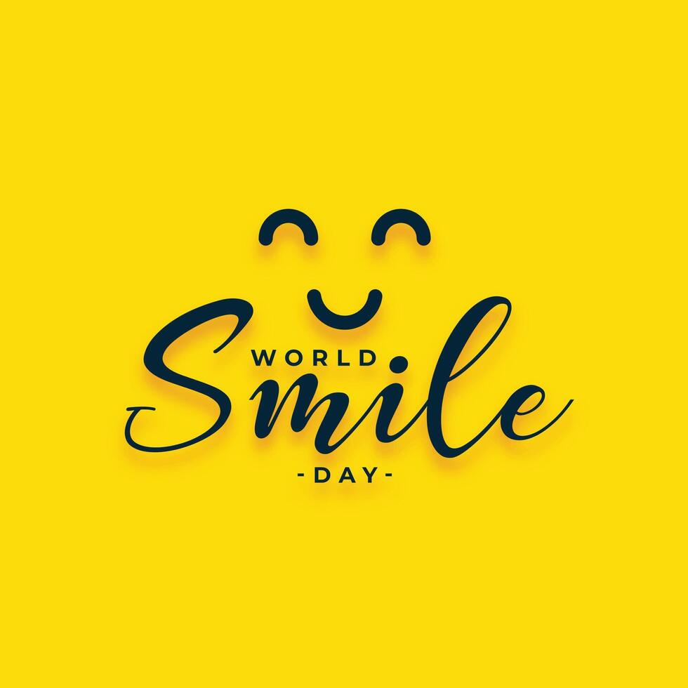 monde sourire journée fête Contexte avec mignonne dessin animé visage conception vecteur