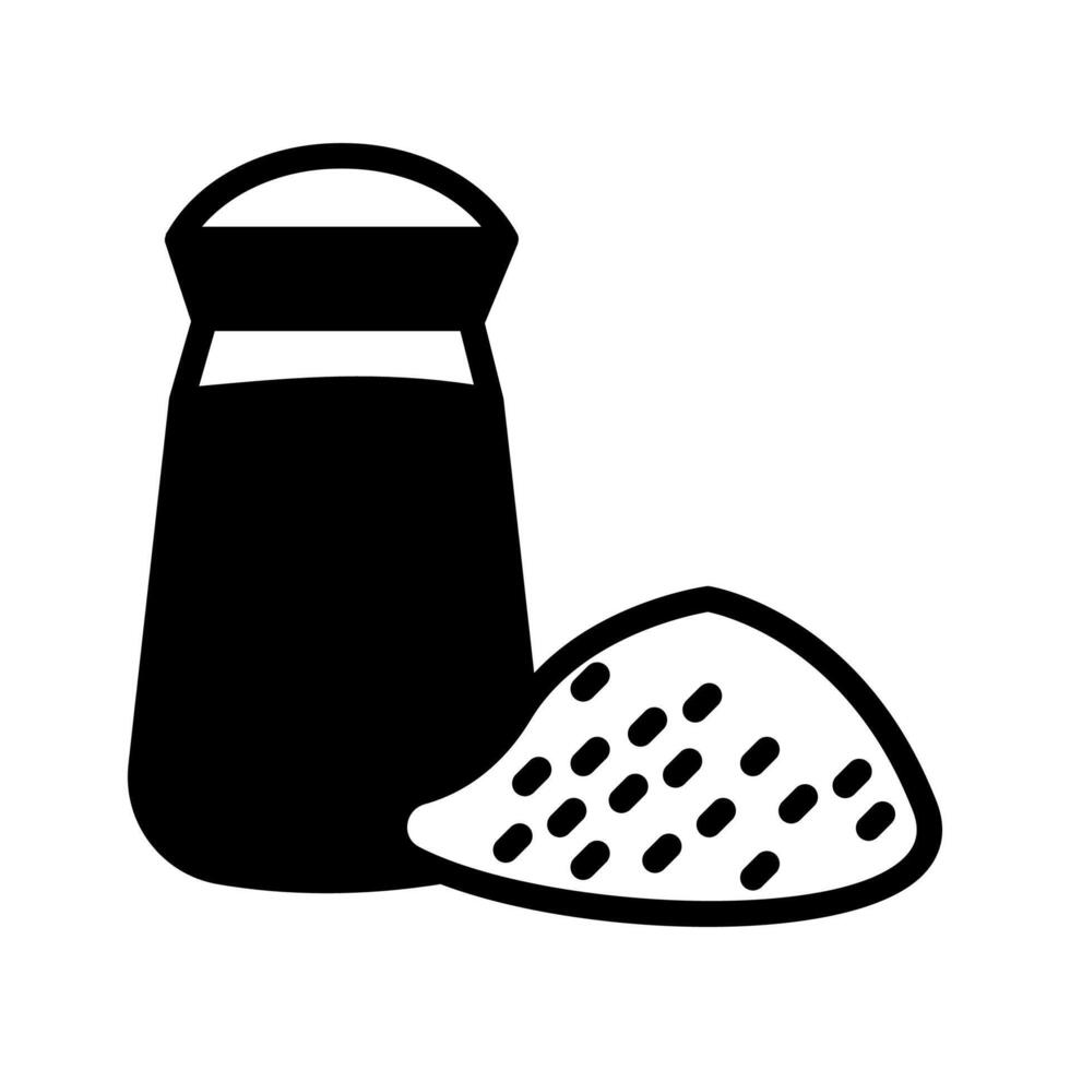 sel icône dans vecteur. logotype vecteur