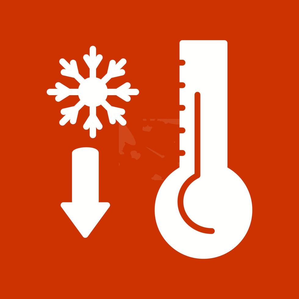 icône de vecteur de thermomètre