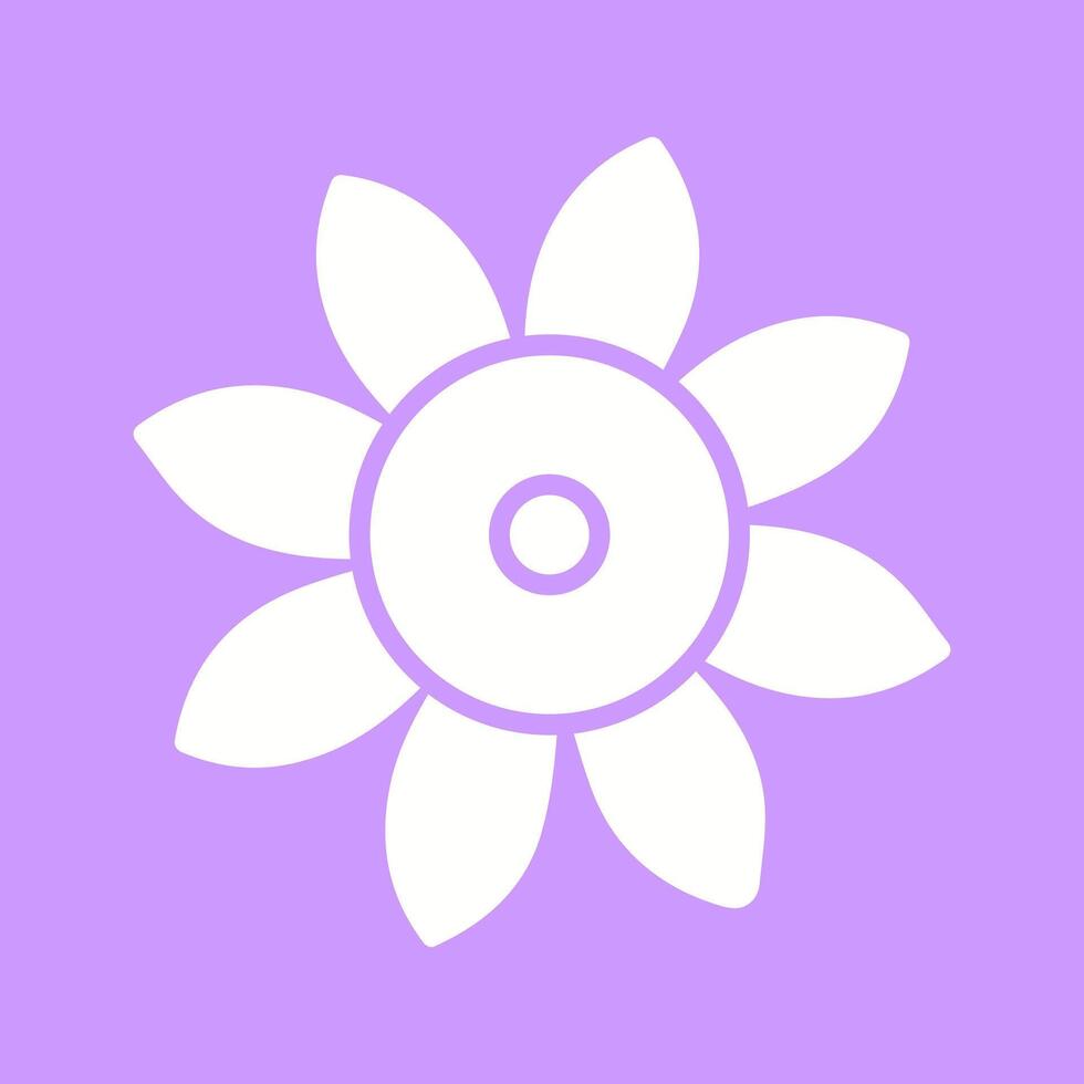icône de vecteur de fleurs