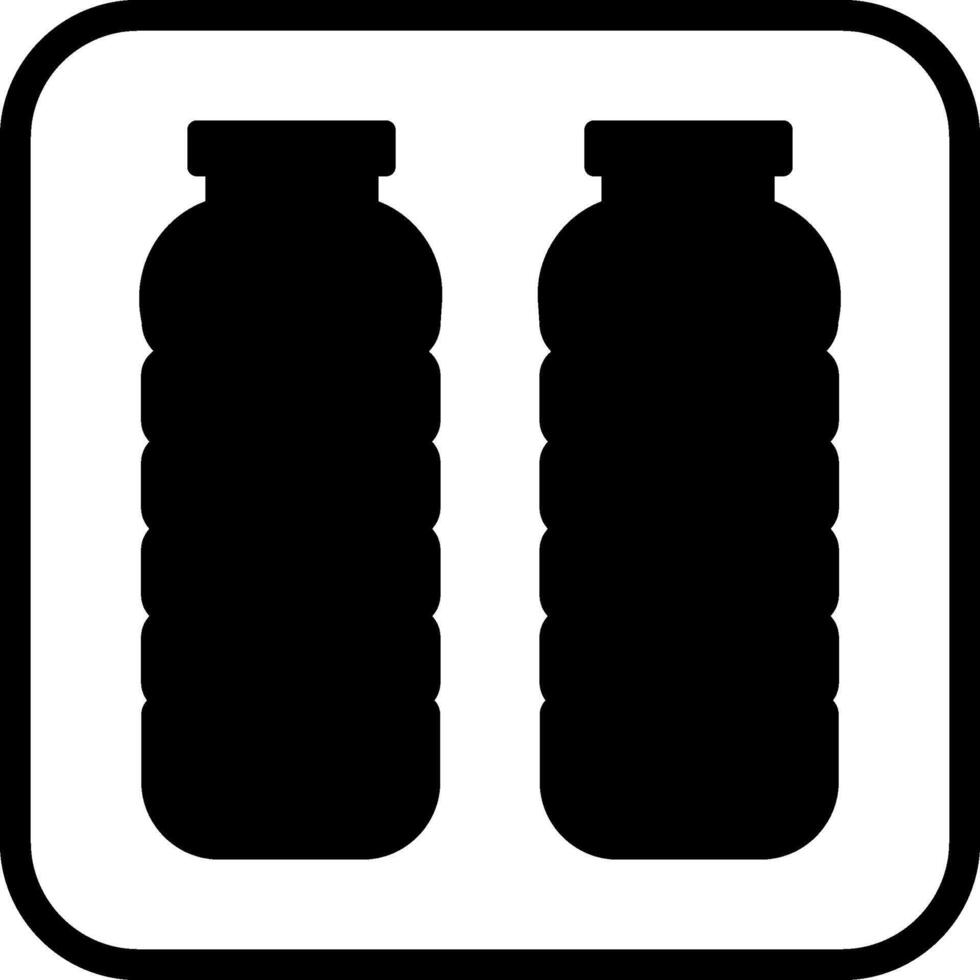 icône de vecteur d'eau minérale