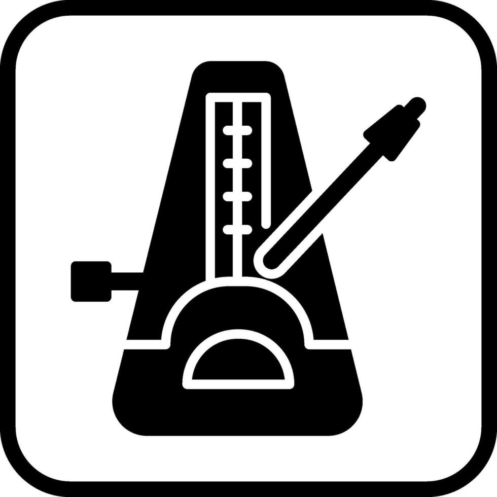 icône de vecteur de métronome