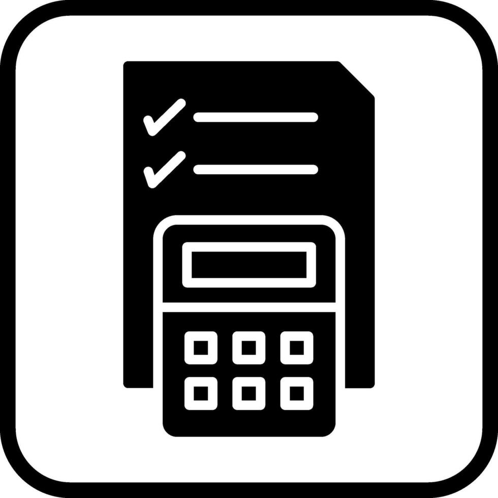 icône de vecteur de calcul